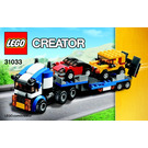 LEGO Vozidlo Transporter 31033 Instructions