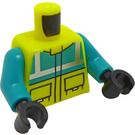 LEGO Ambulance Driver Minifig Trup (973 / 76382)