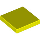 LEGO Vibrant Yellow Dlaždice 2 x 2 s Groove (3068)
