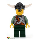 LEGO Viking Warrior s Grumpy Tvář Minifigurka