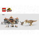 LEGO Visitor Centre: T. rex & Raptor Attack Set 76961 Instructions