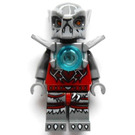 LEGO Wakz s plochý stříbrný Brnění Minifigurka