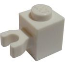LEGO Brick 1 x 1 with Vertical Clip ("U" klip, pevný kolík) (30241 / 60475)
