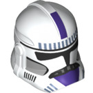 LEGO Clone Trooper Helma (Phase 2) s Purple Markings (1557 / 11217)