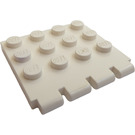 LEGO White Hinge Car Roof 4 x 4 (4213)
