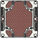 LEGO Plast Prostěradlo s Solar Panel Printed Vzor