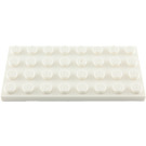 LEGO White Deska 4 x 8 (3035)