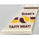 LEGO ocasní plocha 4 x 1 x 3 s "Octan's TASTY MEAT" na Levá Postranní Samolepka (2340)