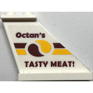 LEGO ocasní plocha 4 x 1 x 3 s "Octan's TASTY MEAT" na Pravá Postranní Samolepka (2340)