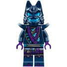 LEGO Vlk Maska Warrior s Dark Modrá Maska a Ramenní brnění Minifigurka