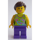 LEGO Woman with Lime Top Minifigure