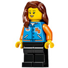 LEGO Žena s Squids Sportovní Bunda Minifigurka
