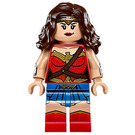 LEGO Wonder Žena s Modrá Sukně a Printed Paže Minifigurka