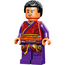 LEGO Wong s Dark Red Robe a Dark Purple Nohy Minifigurka