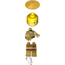 LEGO Wu Sensei - Bílá Vousy Minifigurka