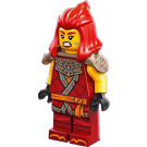 LEGO Wyldfyre s Tmavě červená Tunic Minifigurka