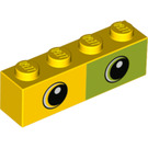 LEGO Kostka 1 x 4 s Oči (3010 / 47819)