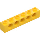 LEGO Kostka 1 x 6 s otvory (3894)