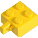 LEGO Závěs Kostka 2 x 2 Zamykání s 1 Finger Vertikální (žádný otvor pro nápravu) (30389)