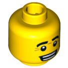 LEGO Lizard Man Hlava (Safety Stud) (3626 / 97080)
