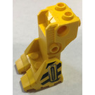 LEGO Minifigure Platform Exo-Skeleton with Hose and Danger Stripes Decoration (41525)