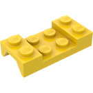 LEGO Blatník Deska 2 x 4 s Klenba bez otvoru (3788)