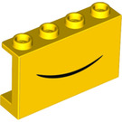 LEGO Panel 1 x 4 x 2 s Smile (14718 / 68378)