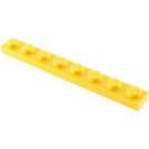 LEGO Yellow Deska 1 x 8 (3460)