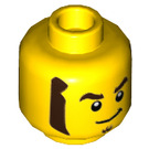 LEGO Raketa Racer Minifigure Hlava (Zapuštěný masivní čep) (3626 / 77790)