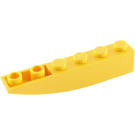 LEGO Sklon 1 x 6 Zakřivený Převrácený (41763 / 42023)