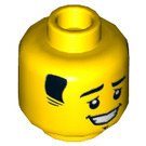 LEGO Tippy Minifigure Hlava (Zapuštěný masivní čep) (3626 / 69978)