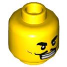 LEGO Wallop Minifigure Hlava (Zapuštěný masivní čep) (3626 / 77778)