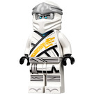 LEGO Zane (Legacy) s stříbrný Hlava Minifigurka