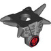 LEGO Black Minifigure Rameno Armor s Spikes s Chopov logo (93056 / 94352)