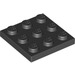 LEGO Black Deska 3 x 3 (11212)