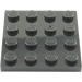 LEGO Black Deska 4 x 4 (3031)