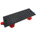 LEGO Black Vlak Základna 6 x 16 Type 1 s Kola a Magnets