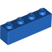 LEGO Blue Kostka 1 x 4 (3010 / 6146)