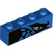 LEGO Blue Kostka 1 x 4 s Drak Eye (Pravá) (3010 / 38745)