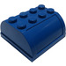 LEGO Blue Chest Víčko 4 x 4 x 1.7