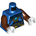 LEGO Lavertus s Pearl Gold Armour Minifig Trup (973 / 76382)