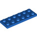 LEGO Blue Deska 2 x 6 (3795)