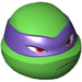 LEGO Teenage Mutant Ninja Turtles Hlava s Donatello Frown (13016)