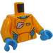 LEGO Bright Light Orange Lunar Research Astronaut Minifig Trup (973 / 76382)