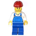 LEGO Konstrukce Worker s Scar Minifigurka