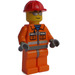 LEGO Konstrukce Worker s Sunglasses Minifigurka