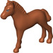 LEGO Kůň - Foal s Modrá Oči a White Pupils (6193 / 75534)