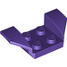 LEGO Dark Purple Blatník Deska 2 x 2 s Flared Kolo Arches (41854)