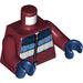 LEGO Dark Red Dean Thomas Minifig Trup (973 / 76382)