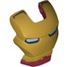 LEGO Iron Man Hledí s Dark Modrá Oči (37752)